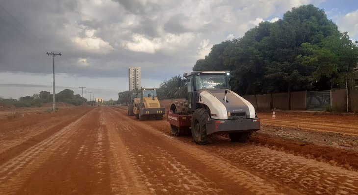 Avenidas LO-15 e NS-05 ganharão prolongamento pavimentado