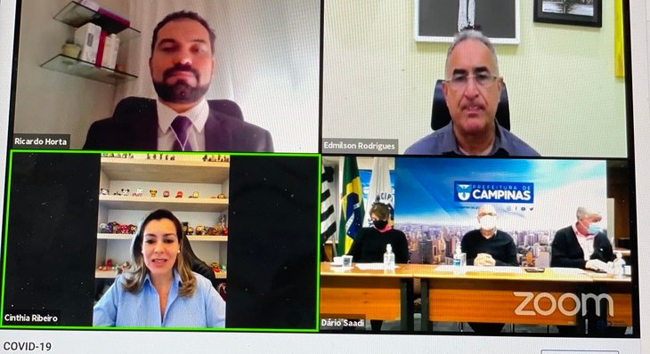 Cinthia Ribeiro participa de lançamento nacional de campanha de padronização de protocolos contra a COVID19