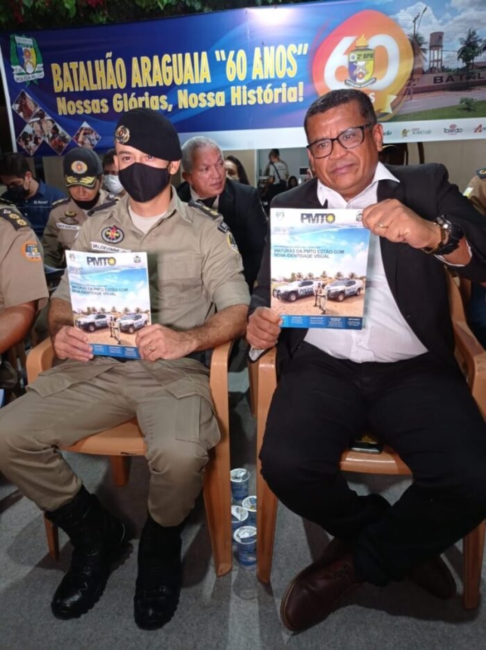 Em Araguaína, SGT. Júnior Brasão participa do aniversário de 60 anos do 2°BPM e elogia militares
