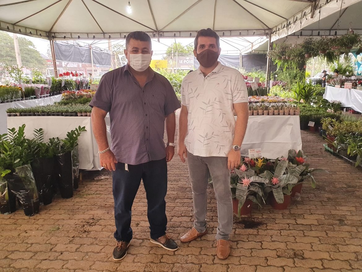 Vereador Folha apoia projeto social em mais uma edição da Expo Verde & Flor