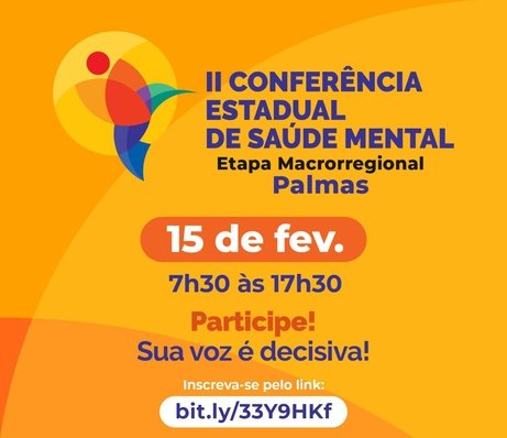 Etapa da II Conferência Estadual de Saúde Mental acontece nesta terça-feira, 15