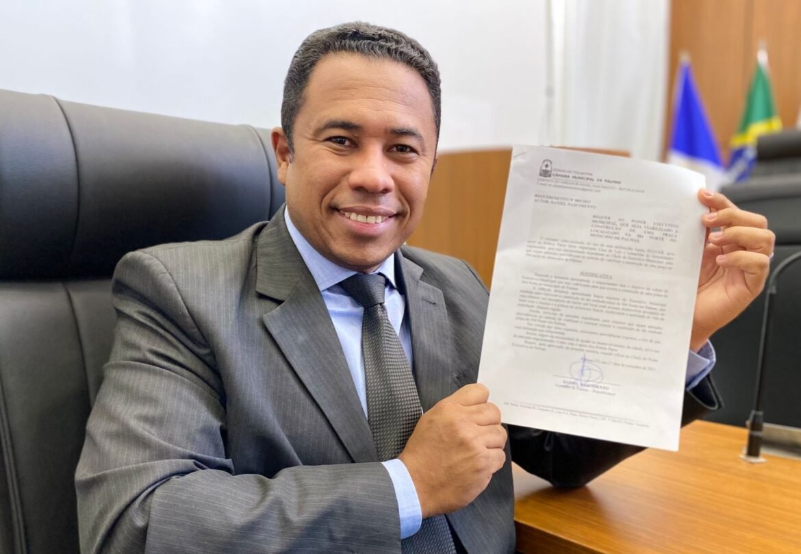 Prefeitura aceita requerimento do vereador Daniel Nascimento e inicia as obras da Praça na 504 Norte