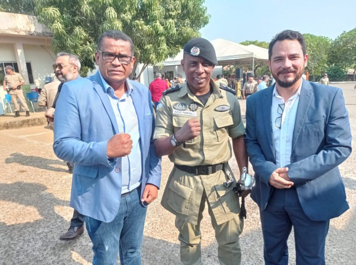 Vereador Sargento Júnior Brasão prestigia “Solenidade da Troca do Comando do 6º Batalhão da PMTO”