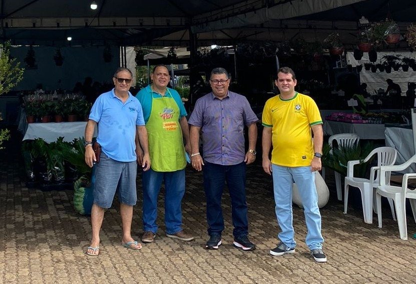 Vereador Folha apoia a 10ª edição da Feira Beneficente Expoverde Flor, em Palmas