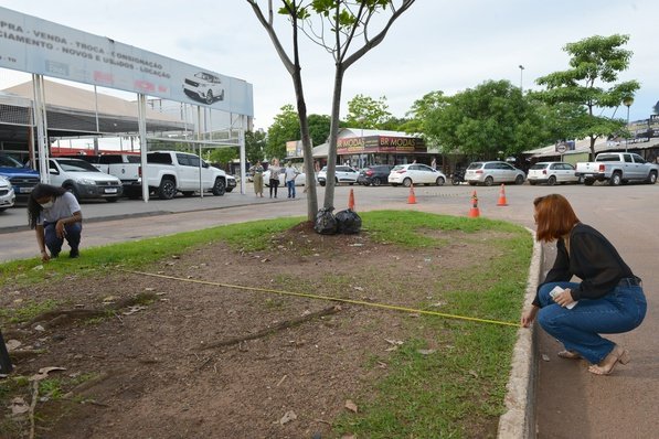 Técnicos da Prefeitura fazem levantamento para revitalização urbanística das quadras ACSE 1 e 11