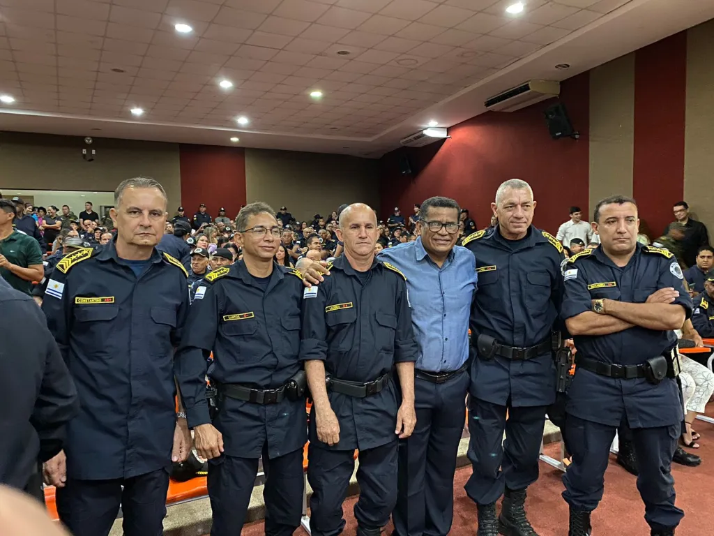 Vereador SGT. Júnior Brasão participa da cerimônia em comemoração aos 30 anos da Guarda Metropolitana de Palmas
