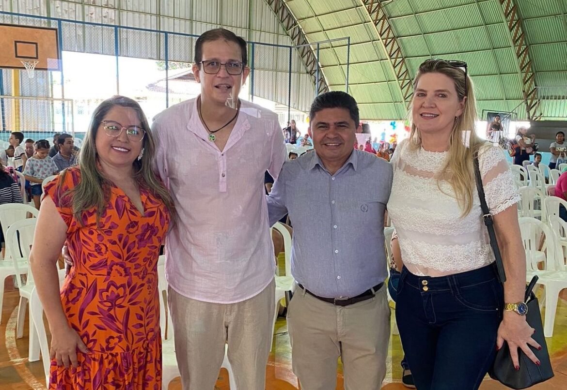 Vereador Major Negreiros prestigia retorno das atividades da ETI Daniel Batista em Palmas