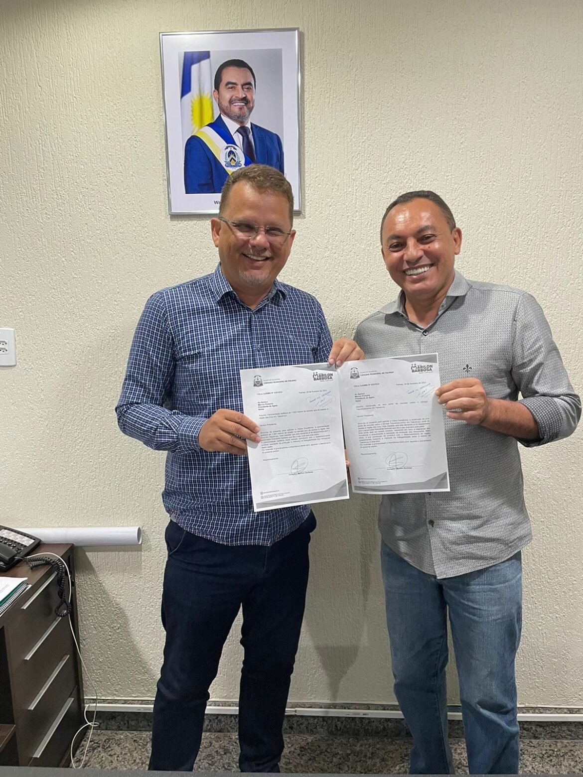 Marilon Barbosa solicita à Ageto construção de ponte sobre o córrego Taquarussuzinho e pavimentação asfáltica na região dos Cruz