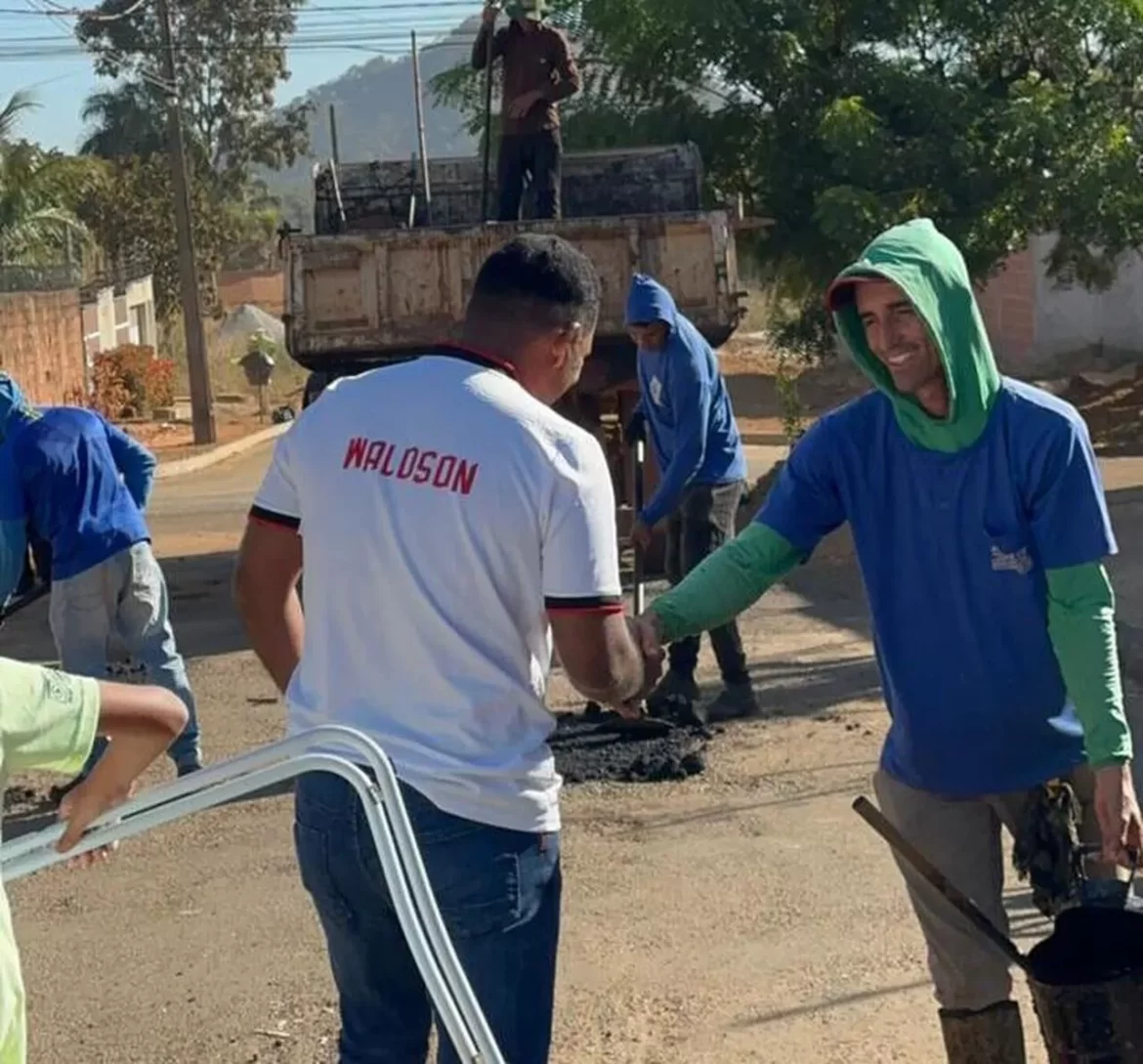 Compromisso com a população: Vereador Waldson Da Agesp acompanha de perto os trabalhos de manutenção urbana na região Sul de Palmas