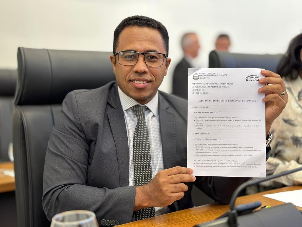 Criação do Selo “Escola Mais Segura” é proposta pelo Vereador Daniel Nascimento para Palmas