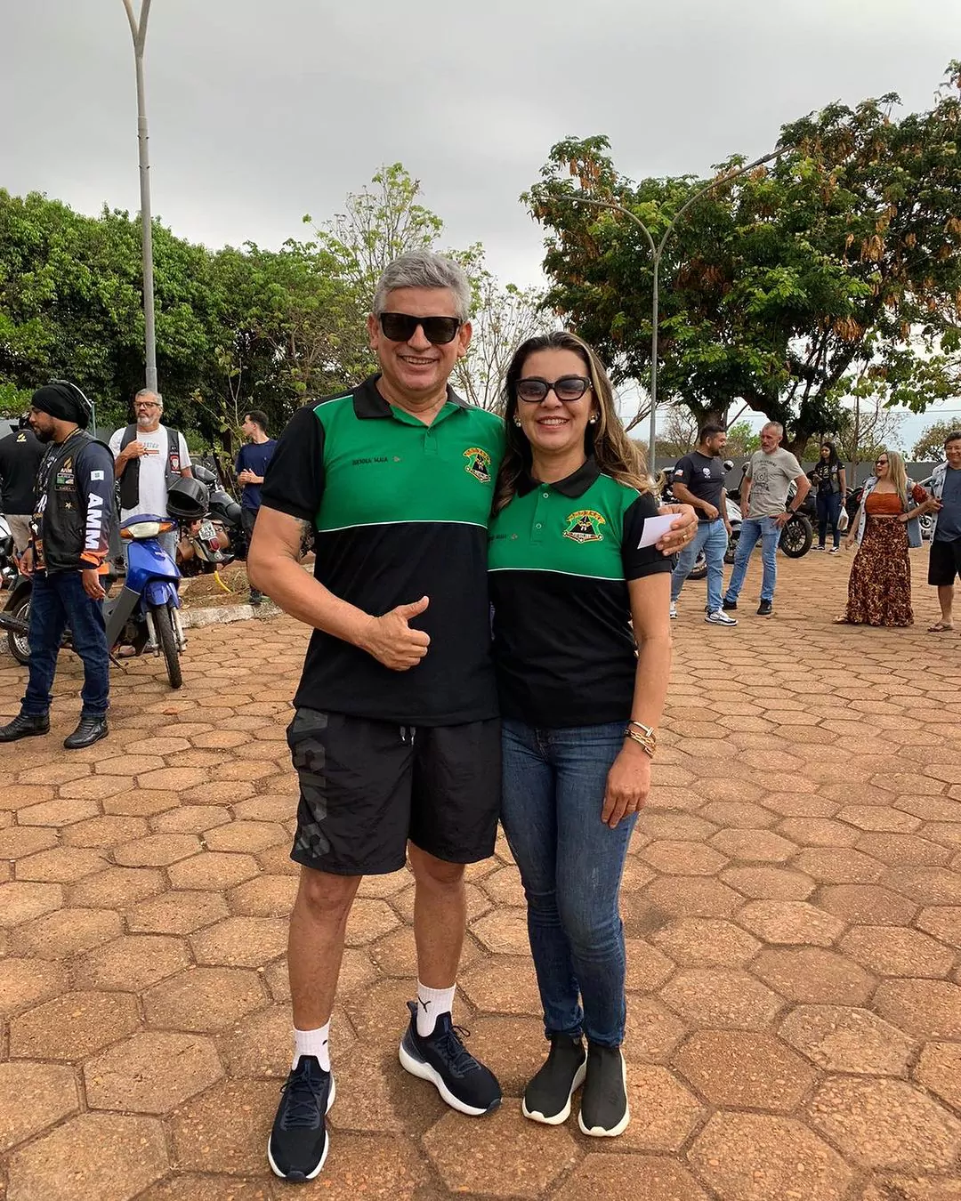 Benna Maia se reúne com motociclistas em ação solidária pela doação de sangue em Palmas