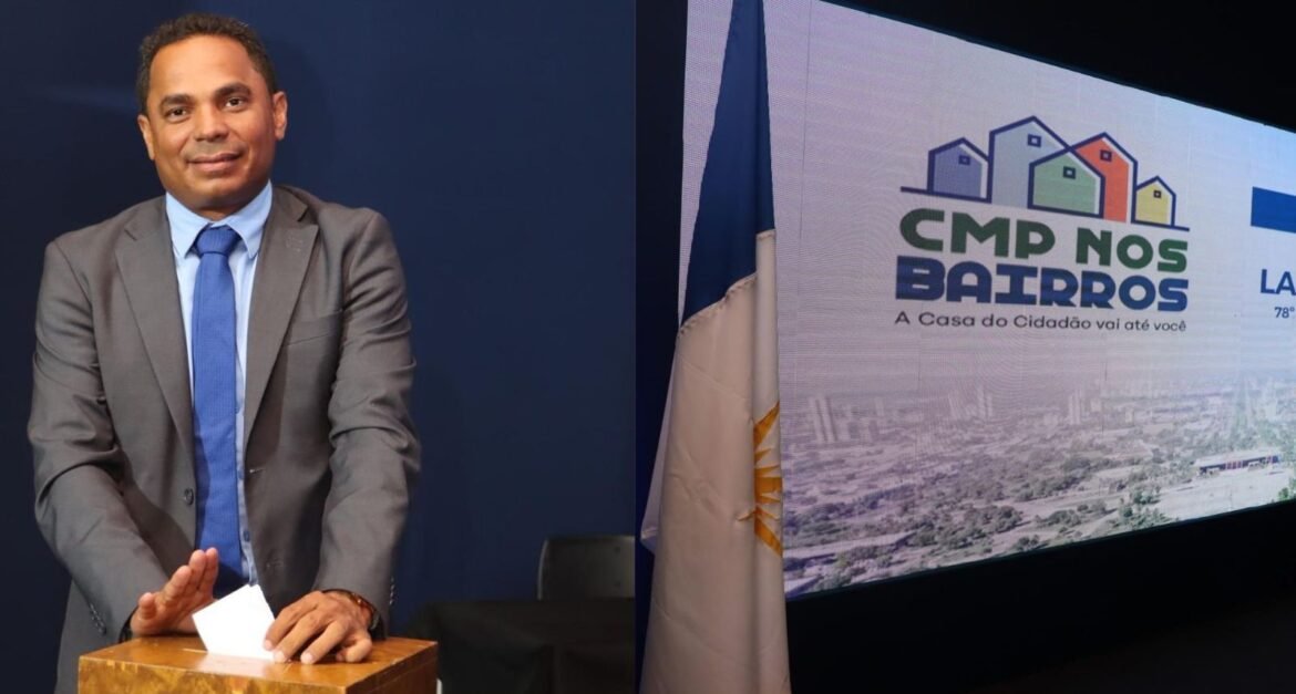 Vereador Josmundo Participa da primeira edição do projeto “CMP nos Bairros” no Setor Lago Norte, em Palmas