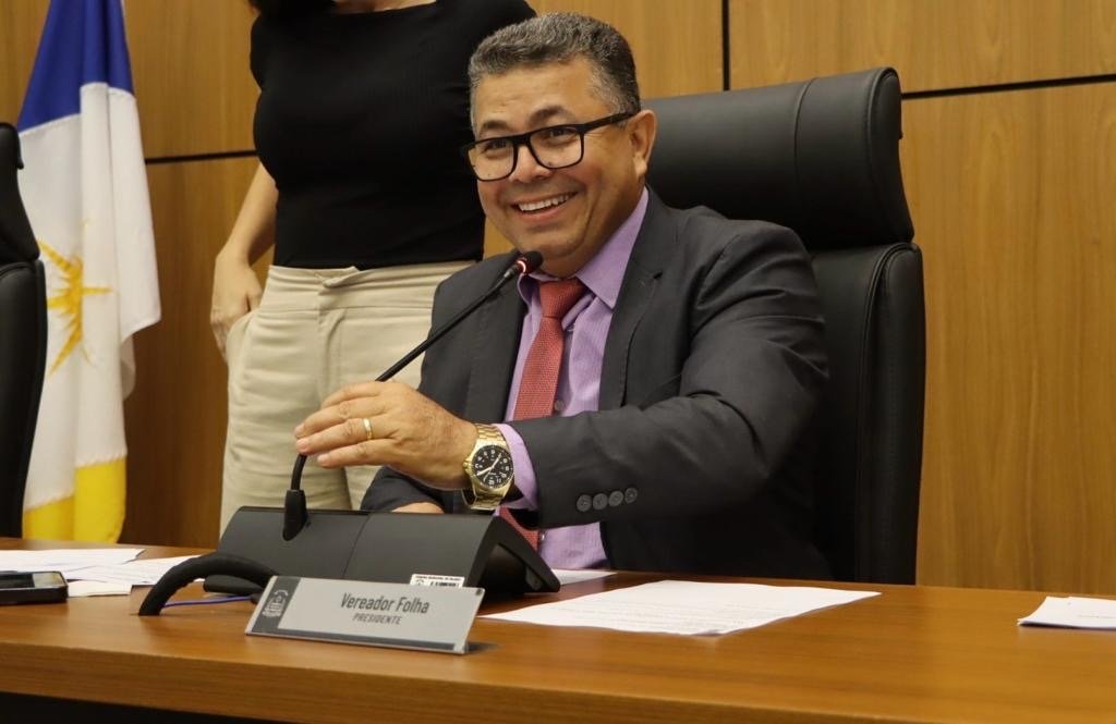 Vereador Folha solicita construção de quebra-molas para as quadras 405 e 409 Norte, em Palmas