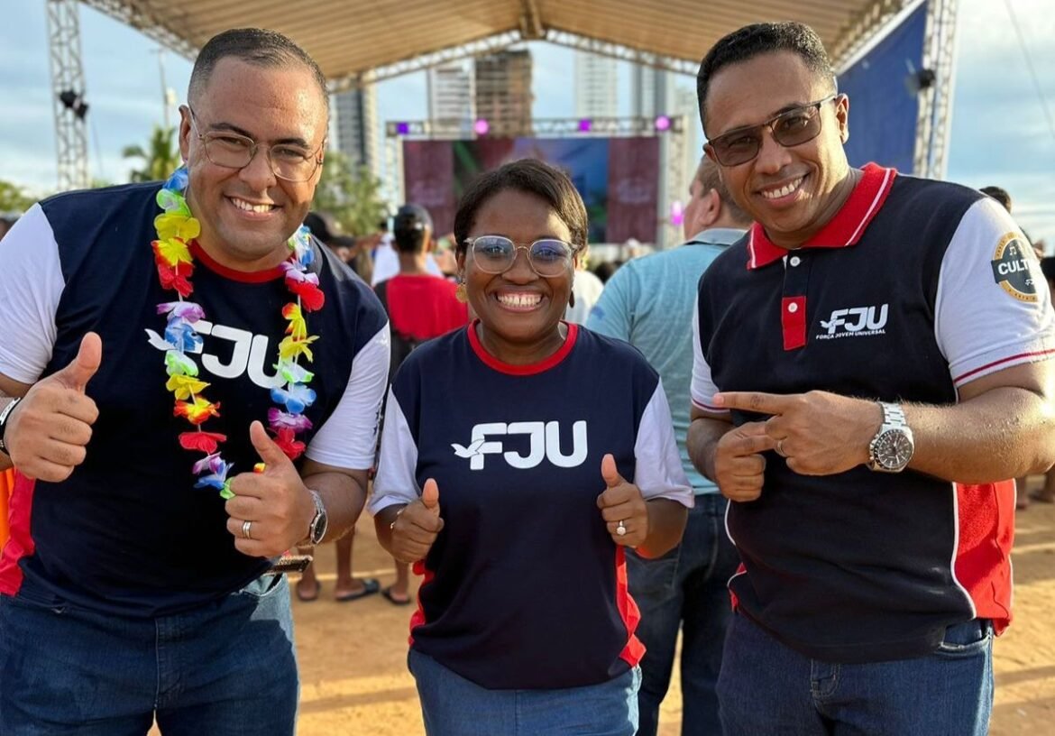 Vereador Daniel Nascimento Celebra “Luau FJU 2024” na Praia da Graciosa em “Dia Nacional da Força Jovem Universal