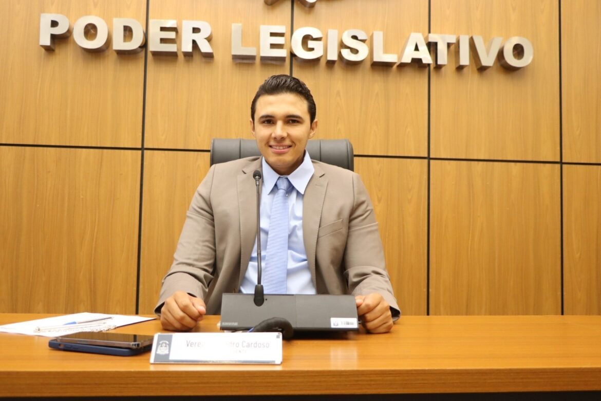 Vereador Pedro Cardoso (UB) apresenta números expressivos de requerimentos e projetos para impulsionar o progresso de Palmas