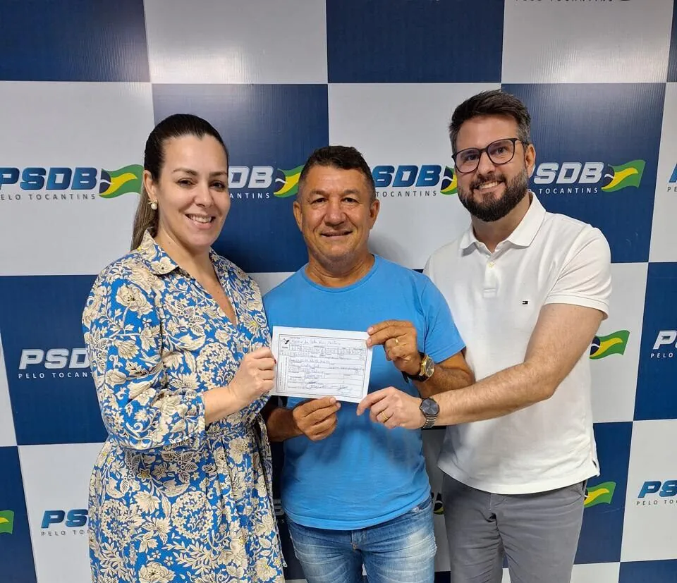 Vereador Márcio Reis filia-se ao PSDB de Cinthia Ribeiro e fortalece trabalho para sua reeleição em Palmas