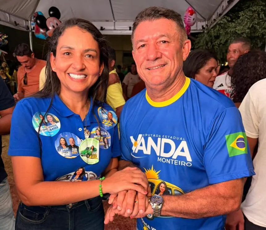 Após reeleição com mais de 22 mil votos, Vanda Monteiro e Márcio Reis agradecem apoio de campistas da Paróquia Coração de Maria em Palmas